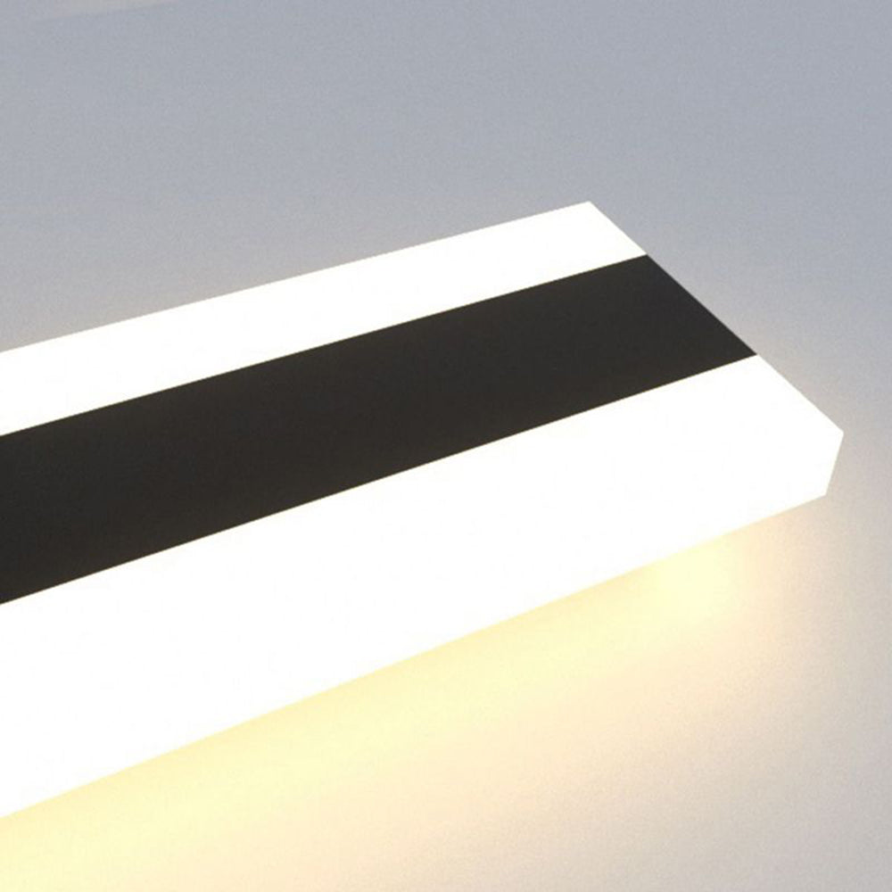 Applique Murale Intérieur Linéaire Minimaliste LED, Noir