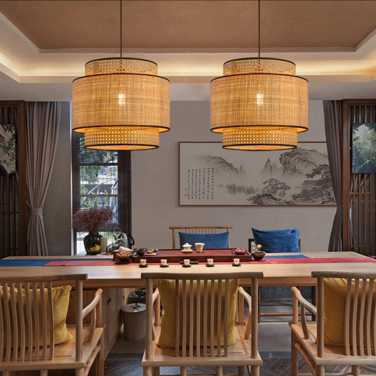 Luminaire Suspension Naturel