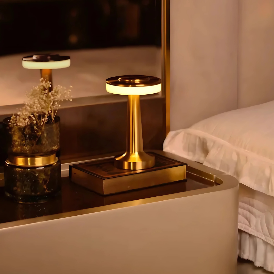 Lampe LED sans fil, Doré/Argenté/Cuivré