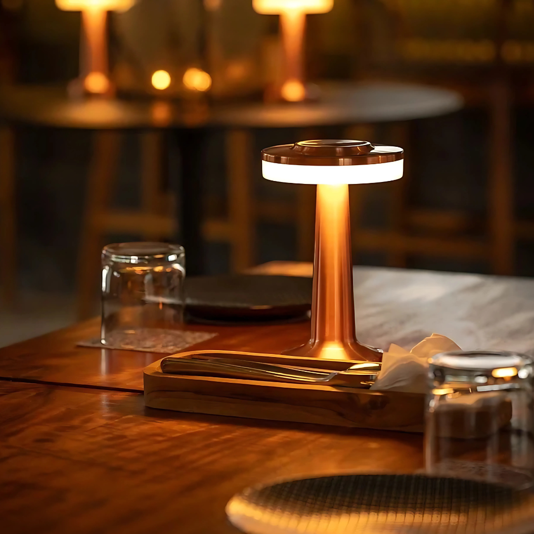Lampe LED sans fil, Doré/Argenté/Cuivré
