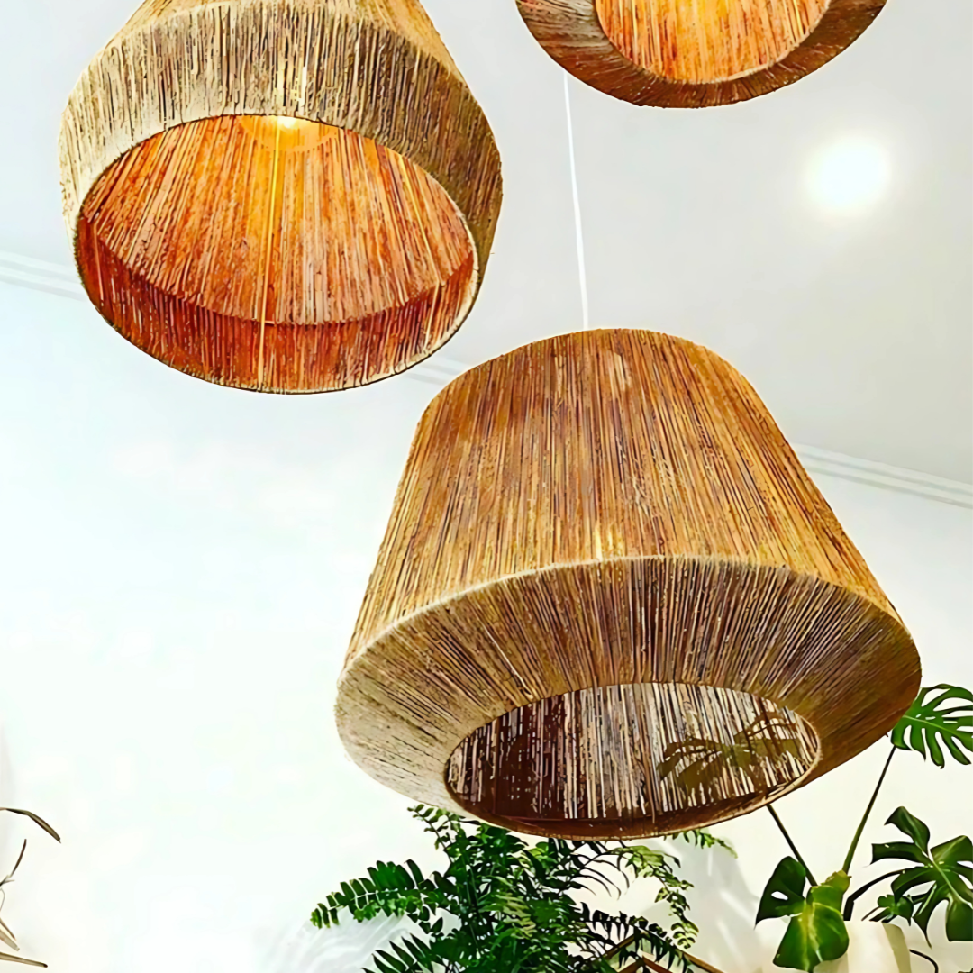 Suspension Moderne Naturelle, Chanvre