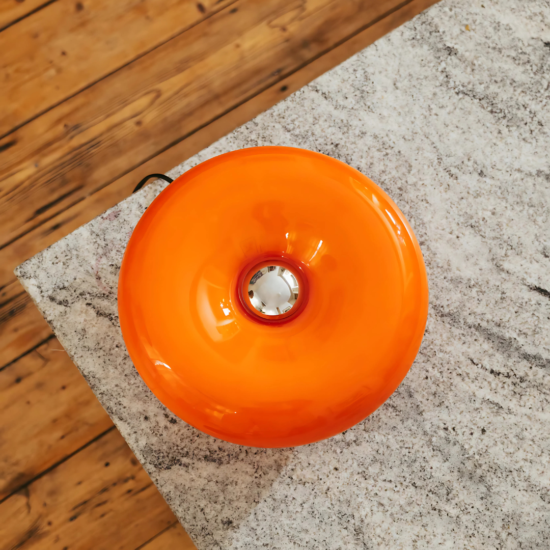 Applique Murale/Lampe Vintage, Orange