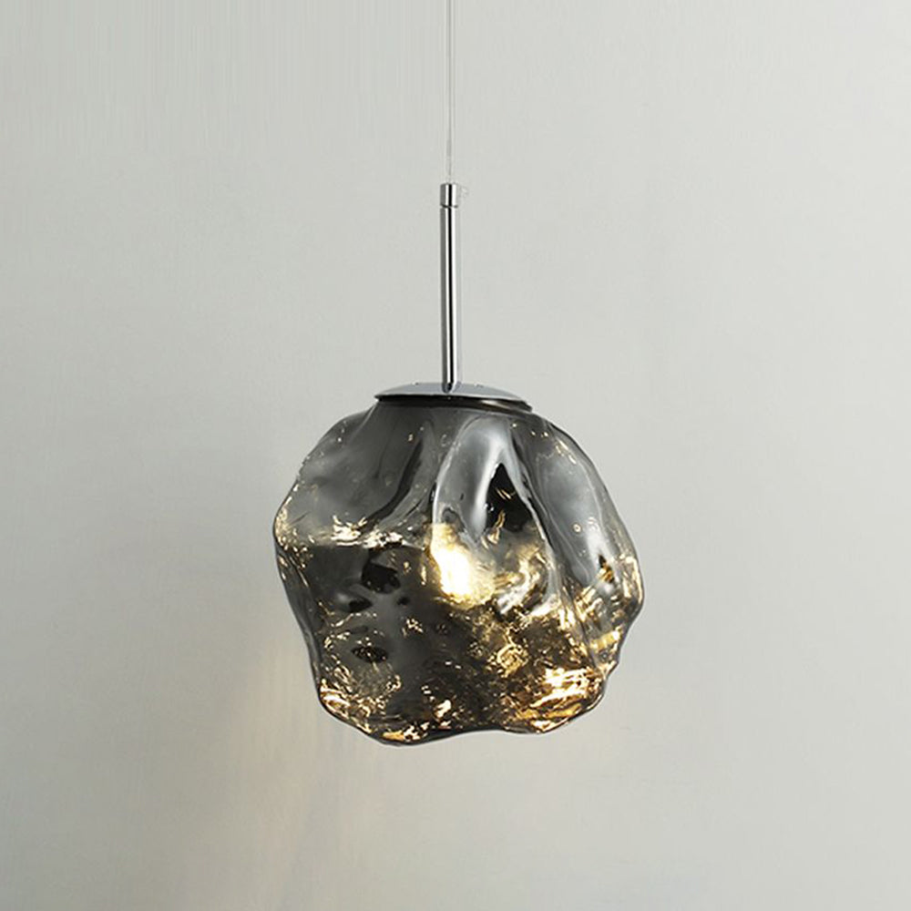 Suspension Moderne Design, Métal/Verre.