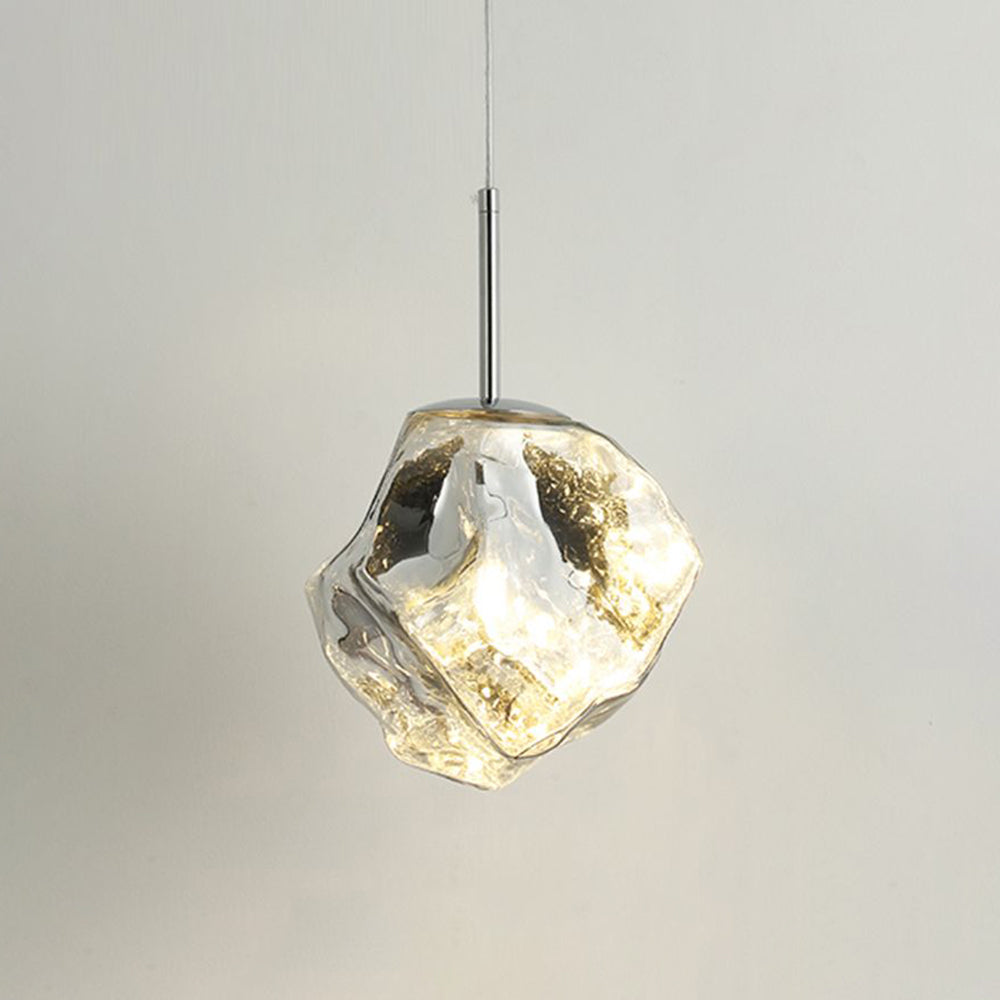 Suspension Moderne Design, Métal/Verre.