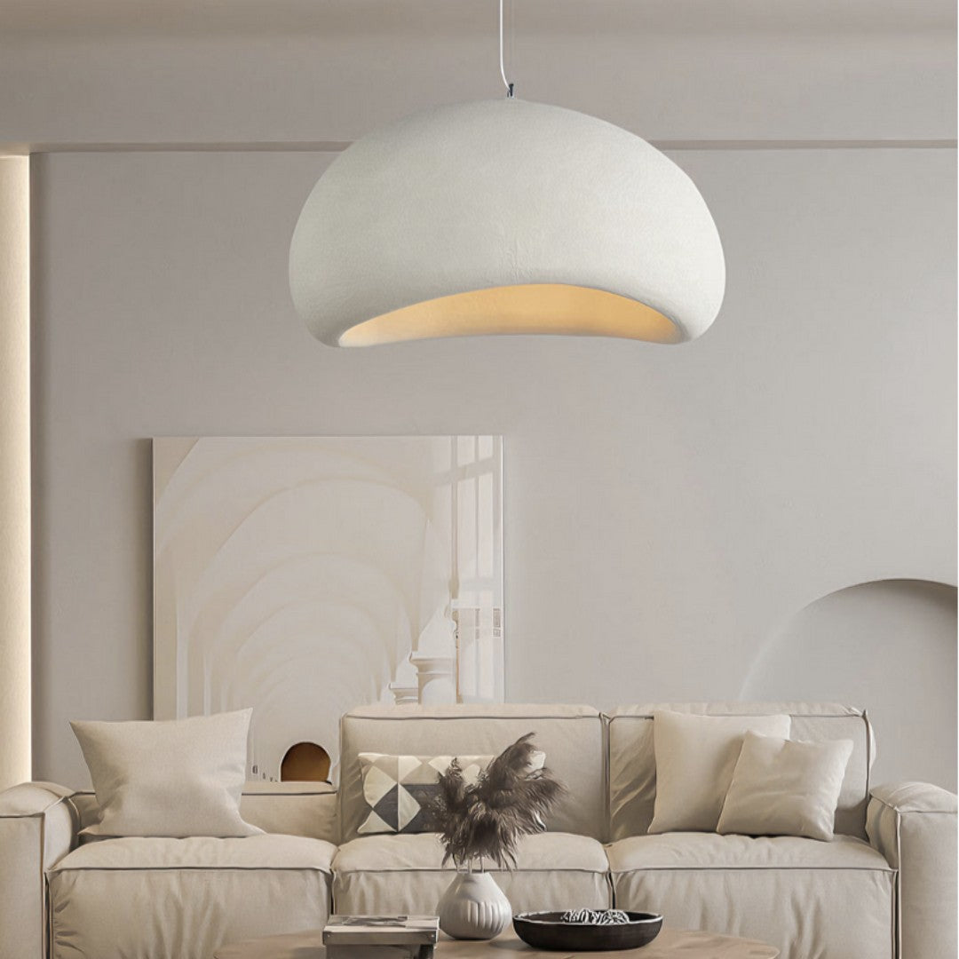 Lustre Suspension Wabi Sabi, Blanc