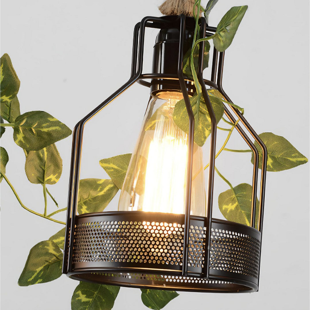 Lustre Suspension Moderne Bois