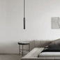Luminaire Suspension Cylindrique Moderne, Noir