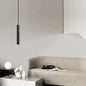 Luminaire Suspension Cylindrique Moderne, Noir