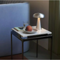 Lampe LED Champignon, Dorée/Argentée/Cuivrée