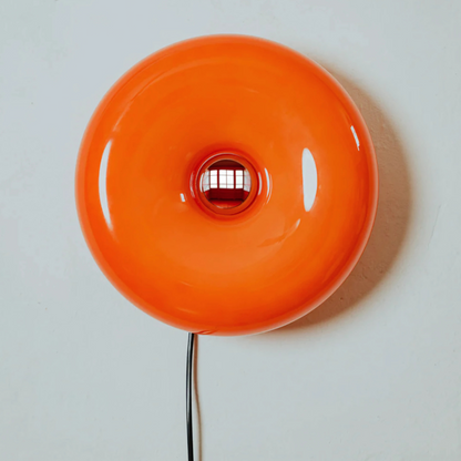Applique Murale/Lampe Vintage, Orange