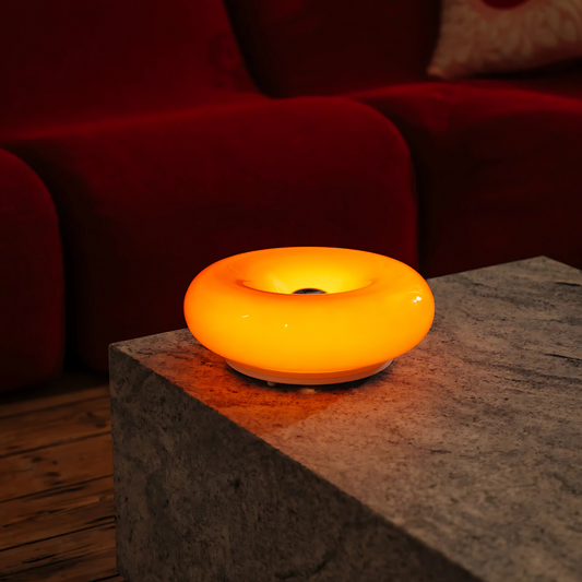 Applique Murale/Lampe Vintage, Orange