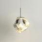 Suspension Moderne Design, Métal/Verre.