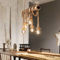 Suspension Naturel Bambou, Marron