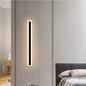Applique Murale Intérieur Linéaire Minimaliste LED, Noir