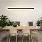 Applique Murale Intérieur Linéaire Minimaliste LED, Noir