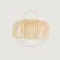 Lanterne Extérieur LED Bambou, Noir/Blanc